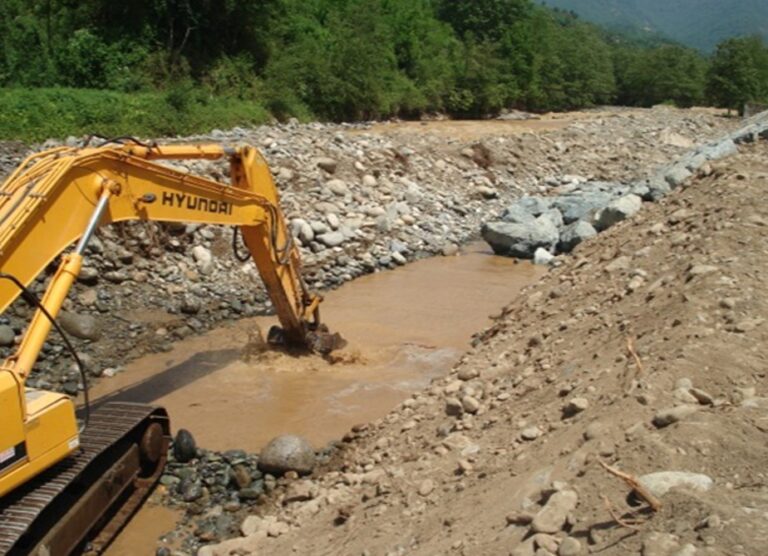 Rize Sessiz Dere Taşkın Koruma İnşaatı